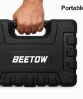 Grab This Badass 8-Inch Rivet Nut Gun Kit For Quick Repairs! Comes With Nine Mandrels And One Hundred Nuts For Metal Or Drywall Jobs. Perfect Stroke Control Makes Fastening Easy Plus Hard Case Keeps Gear Safe On Job Sites. Black hard case with handle for rivet nut gun kit