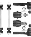 Ford Ranger RWD Heavy Duty Front Upper Control Arm Suspension Kit With Ball Joints 10 Piece Assembly One Piece Design With Coil Spring Fits Mazda B2300 B2500 B3000 B4000 And Ranger 1998 2011