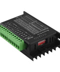 TB6600 Stepper Driver Upgrade Kit with 4A Current and 9V to 42V DC Power for Nema 17/23, black casing with green terminals