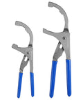 Oil Filter Wrench Set With 9 Inch And 12 Inch Adjustable Removal Pliers for Engine Filters Cars and Trucks, Heavy Duty Tools