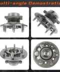 Front Wheel Hub And Bearing Assembly For Chevy Colorado 2009 To 2012 And GMC Canyon 2009 To 2012 2WD Front Left And Right