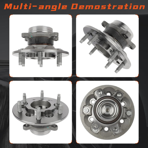 Front Wheel Hub And Bearing Assembly For Chevy Colorado 2009 To 2012 And GMC Canyon 2009 To 2012 2WD Front Left And Right