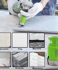 Pro Grade Diamond Core Drill Bits Set for Porcelain Ceramic Tile Granite Marble Heavy Duty All In One 8 Piece Hole Saw Kit