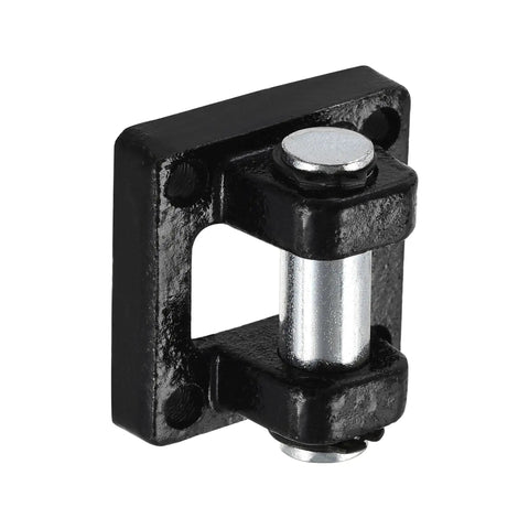 Air Cylinder Clevis Mounting Bracket With Four Bolt Holes And 14mm Pin For Pneumatic Systems Compact 50x50x32mm Mounting Base
