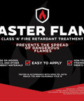Fire Retardant Spray For Wood Fabric Upholstery And More, Non Toxic Clear Drying Coating That Meets NFPA 701 And ASTM E84 Standards