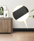 Flexible Black Vinyl Wall Base 5 Inch By 20 Foot Molding Trim With 1 Inch Crease Odorless Waterproof Rubber Baseboard Cover