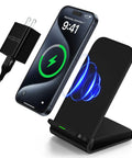 Must Have All In One Wireless Charging Stand For Fast Charging Phone Dock With 15W 10W And 7.5W Modes Compatible With Galaxy and iPhone
