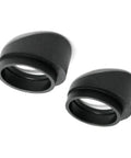 Eyepiece Eyeshields for SE300 and SE400 Stereo Microscopes, Fits 33.5 to 35mm Eyepiece OD, Eye Guards, Quick Attach, Reduces Glare and Eye Fatigue During Long Sessions, black pair