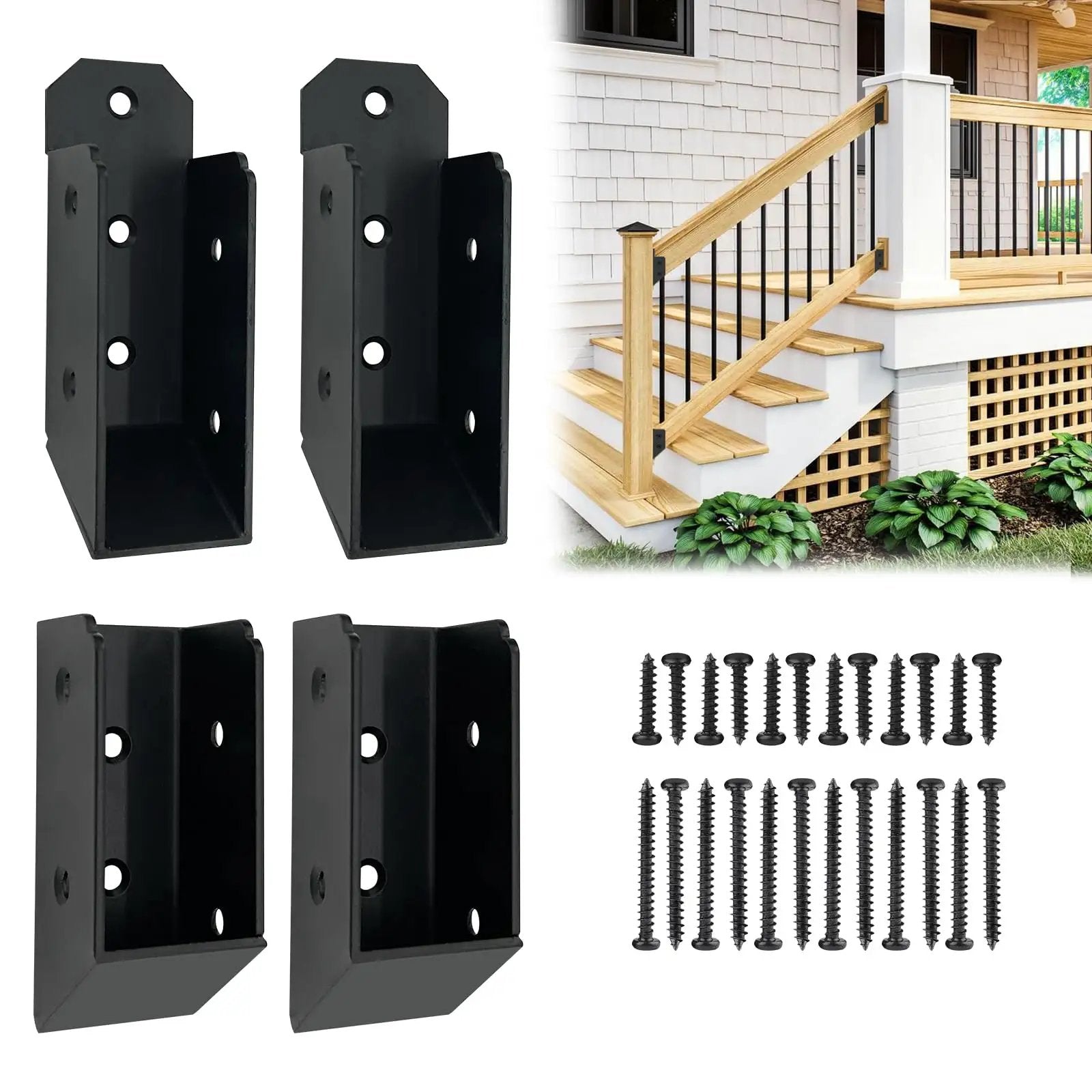 30 Degree Deck Railing Brackets Slant Connectors