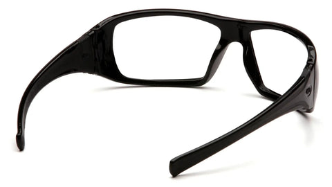 Straight Up Reliable Goliath Safety Glasses Featuring Clear Polycarbonate Lenses And Slick Co Injected Rubber Temples That Offer A Tight Fit For Smaller Faces While Meeting Ansi Standards For Heavy Duty Eye Protection