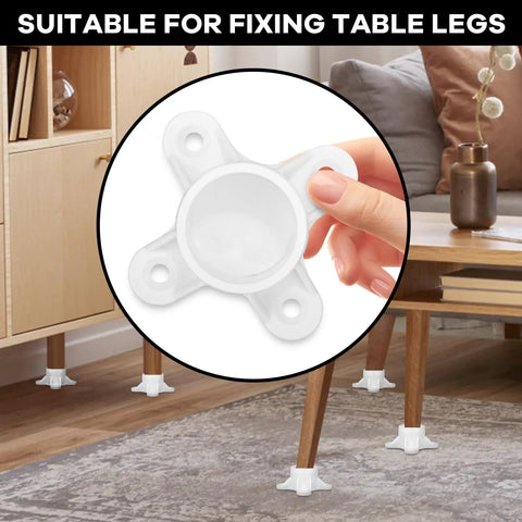 Set Of 25 White PVC Flanges For Half Inch Pipes DIY Rod Holder And Shelving Fittings Table Mount Caps showcase in home setting