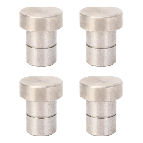 Stainless Steel 20mm Bench Dogs Table Stop Locating Block No Slip Grip For Woodworking Rectangular Fixing Dogs For MFT Workbenches