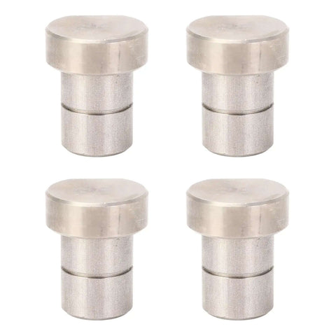 20mm Stainless Steel Bench Dogs Set Of Four For Woodworking Projects Durable Table Stop With Anodized Finish Pro Grade And Rock Solid Hold