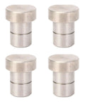 Stainless Steel Bench Dog Clamps Set Of Four For 20mm MFT Table Holes in grid layout