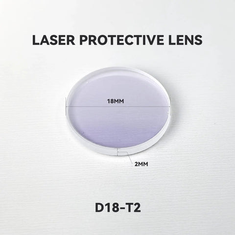 15 Pcs Laser Protective Lenses D18x2mm For 1000-3000W 4 In 1 Handheld Laser Welding Machine 1064nm Universal Laser Welding Lens