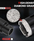 PATIKIL 4-1/2in diamond core drill bit with 5/8-11 thread; black body with diamond grit segment for angle grinders