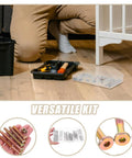 49 Piece Hex Socket Cap Screw And Nut Set For Furniture Repair M6 Size 40 To 80 mm Assortment Kit next to crib on floor
