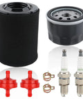 Tough As Nails Air And Oil Filter No Sweat Swap Kit For Mtd Troy Bilt includes oil filter, spark plugs, and fuel filters.