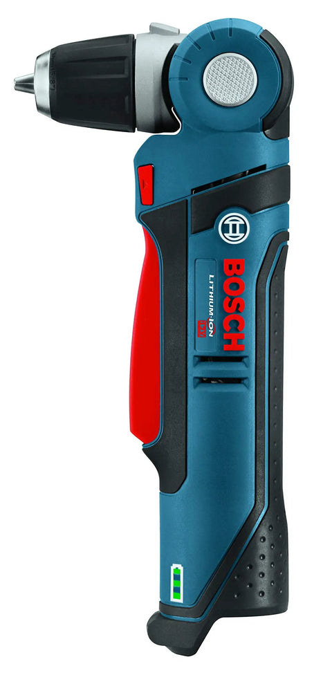 12 Volt Max Three Eighth Inch Right Angle Drill Driver Bare Tool with Five Position Rotating Head for Tight Spots