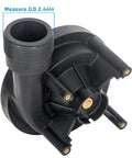 No Brainer Heavy Duty Drop In Swap Hot Tub And Spa Circulation Pump Wet End Fits LX Spa Rigs detailed view with ports.