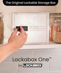 Premium Lock Box With Three-Digit Combination For Food, Meds And Home Safety, Built Tough With Shatter-Resistant Polycarbonate, BPA-Free