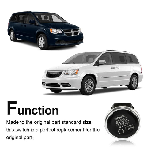 Keyless Ignition Push Button Start Stop Switch For Chrysler 300 Town And Country Dodge Challenger Charger Durango Grand Caravan