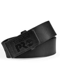 Mens No Scratch No Buckle Leather Mechanic Belt With Leather Covered Buckle Black 38 Waist Durable Full Grain Leather Safe Work Belt