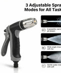 Cordless Pressure Washer Gun With 360 Degree Rotating Nozzle, Three Spray Modes, Durable Stainless Steel Build, Lightweight Ergonomic Grip