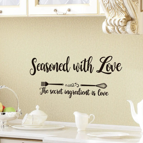 Three Piece Kitchen Wall Decal Set With Dining Room Rules And Utensil Wall Art Vinyl Stickers For Kitchen And Dining Area Home Decor, Easy Peel And Stick, Modern Vibe Wall Decor For Quick Kitchen Makeover