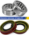 Beefed-Up Rear Left And Right Axle Wheel Bearing And Seal Kit For Chevy Blazer Silverado Suburban GMC Canyon GM 1500 2500