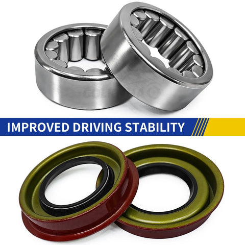 Beefed-Up Rear Left And Right Axle Wheel Bearing And Seal Kit For Chevy Blazer Silverado Suburban GMC Canyon GM 1500 2500