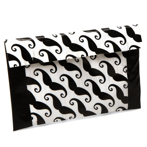 Envelope crafted from Black Color Duct Tape All Purpose Heavy Duty Tape For Repairs Crafting And Imaginative Projects Totally Temporary Floor Marking