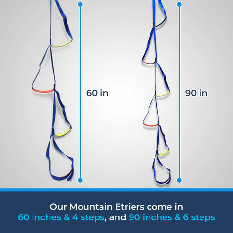 Four Step Nylon Aider Ladder With Tubular Webbing For Tree Work Rock Climbing Bouldering Rescue Hunting And Firefighter Gear