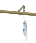 Energy Saving 14 Inch LED Picture Light For Artwork In Antique Brass Finish Slim Mount Easy Install Safe Long Lasting Illumination