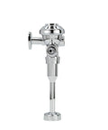 AquaVantage AV Exposed Manual Diaphragm Flush Valve 1.0 GPF Chrome With ADA Handle, High Flow Vacuum Breaker, durable chrome finish