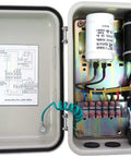 Motor Start Capacitor 105-126 MFD 250V for Franklin Control Box 2823 Series Well Pump 1.0 1.5 and 2 HP installation view