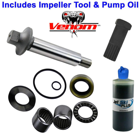 Jet Pump Rebuild Kit With Shaft Oil And Impeller Tool For Sea Doo Fits 2000 2003 RX RX DI 2000 2004 XP XP DI And 1999 XP LTD parts