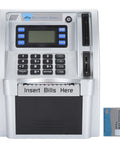 Cool Kids ATM Piggy Bank with Debit Card, LCD Screen, and Note Slot, displaying a realistic design for interactive smart saving.