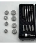 Durable 24-38mm Valve Seat Reamer Kit For Cars And Bikes Fixes Engine Valves 30/45/60/90 Degrees Grinding Wheel Tool Set open case