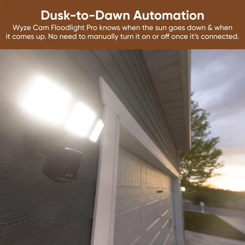 Badass Outdoor Security Floodlight Camera Streaming Crisp 2K HD Video Smooth Motion Tracking And Wide 180 Degree Panoramic Reach Plus Blazing LED Lights And Loud Warning Siren For Rock Solid Home Defense On Wired Mounts