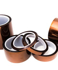 Pro Grade Heavy Duty High Temperature Polyimide Tape For Soldering And PCB Masking, One Mil Thick, One And A Half Inch Wide