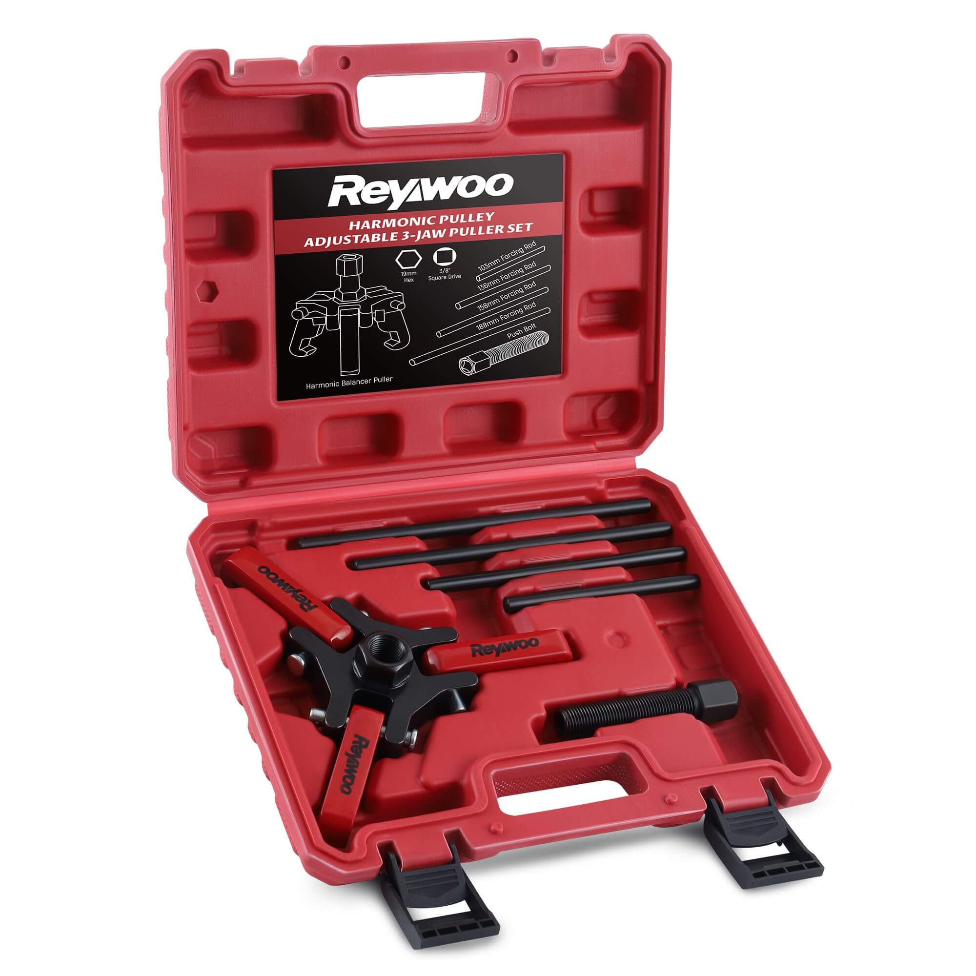 ZEROGRA BALANCER ダイワ　ピンク DIY Harmonic Balancer Puller Kit for Auto Repairs ✓