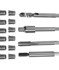 M8x1.25 Thread Repair Kit With 12 Stainless Steel Inserts 11.7mm Each for Auto Parts Damaged Threads DIY Friendly Display
