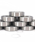 Stacked R12 2RS Ball Bearings 3/4 X 1-5/8 X 7/16 Inches With Double Rubber Seals Chrome Steel Durable 10 Pack