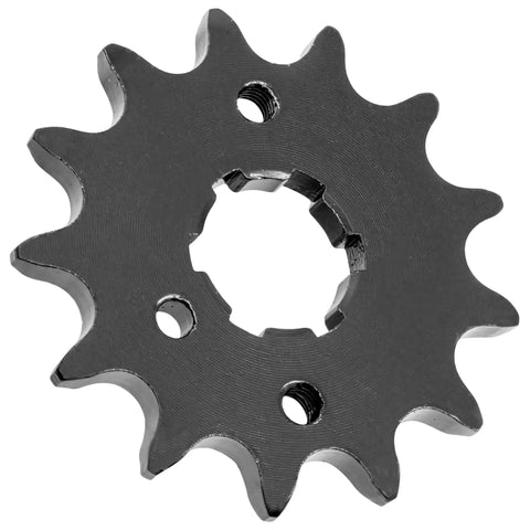 Front sprocket from Blue Drive Chain And Sprockets Kit For Yamaha Raptor 350 YFM350R 2004 2013, designed for smooth shifting and durability