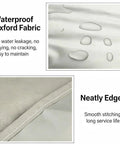 Made To Measure Heavy Duty Dust Cover For Tools Machines Electronics And Furniture Commercial Grade With Custom Logo Text Tough As Nails Protection For Workshop Garage And Studio, featuring waterproof oxford fabric and neat edges