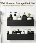 Two Pack Magnetic Storage Can Holder Set For Desk Or Wall Mount, Space Saving Metal Organizer in bathroom