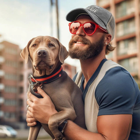 Man wearing Breathable Trucker Cap For Men And Boys Adjustable Buckle Dope Casual Hat For All Seasons Lightweight Comfort Standout Style