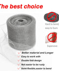 Heavy Duty Rustproof Wire Mesh Roll For Mice Control With Copper And Stainless Steel Mesh Combo, 5x32, No Fuss Barrier