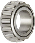 Heavy Duty Single Cone Tapered Roller Bearing In Solid Steel Featuring 1.1895 Inch Inner Diameter And 0.8125 Inch Width.